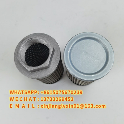 Filter Oli Stainless Steel Filter Hidrolik Excavator WU-100x80-J Tahan Karat