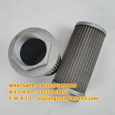 Filter Oli Stainless Steel Filter Hidrolik Excavator WU-100x80-J Tahan Karat