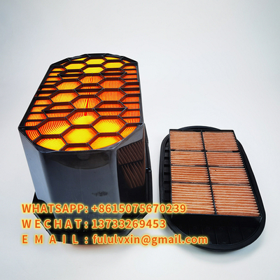 Carter E336 E345GC Excavator AH9841 Elemen Filter Udara Honeycomb 496-9841 496-9842