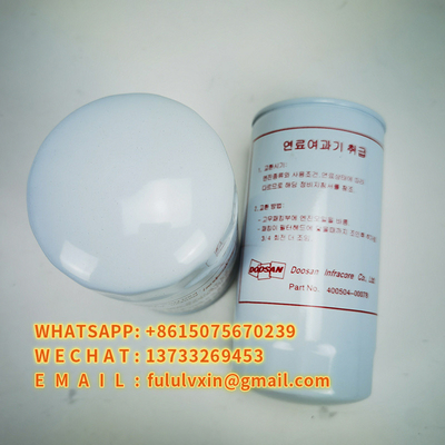 400504-00078 Elemen Filter Ekskavator 40050400078 Efisiensi Tinggi