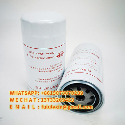 400504-00078 Elemen Filter Ekskavator 40050400078 Efisiensi Tinggi