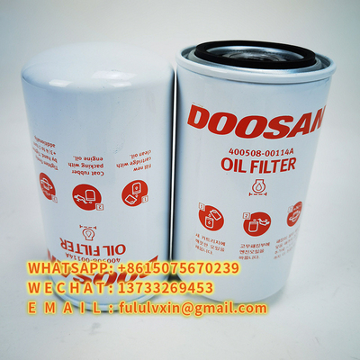 400508-00114A Elemen Filter Minyak Untuk Mesin Konstruksi Excavator Besar