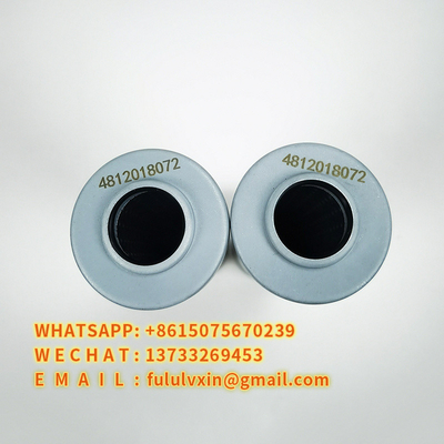 Roller 4812018072 Filter Cairan Hidraulik Komponen Sistem Filtrasi Hidraulik