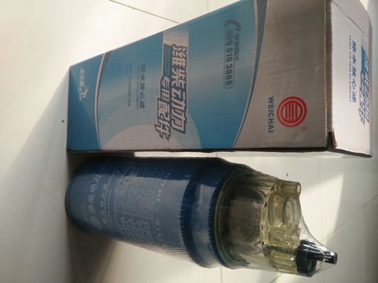 612600081335 Weichai Heavy Duty Truck Howo Filter Pemisah Air Minyak